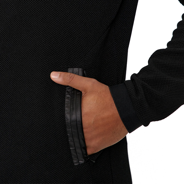 Hanorac pt bărbați EA7 EMPORIO ARMANI FELPA XS Negru photo 5