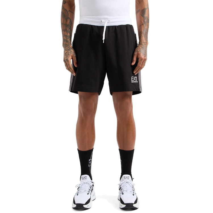 Sorti de bărbați EA7 EMPORIO ARMANI SHORTS S Negru photo 4