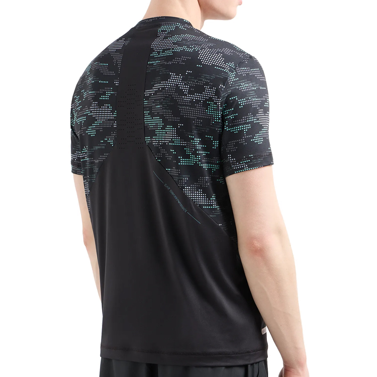 Tricou bărbătesc EA7 EMPORIO ARMANI T-Shirt S Negru photo 4