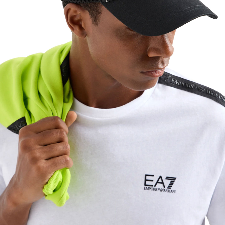 Tricou bărbătesc EA7 EMPORIO ARMANI T-Shirt S Alb photo 4