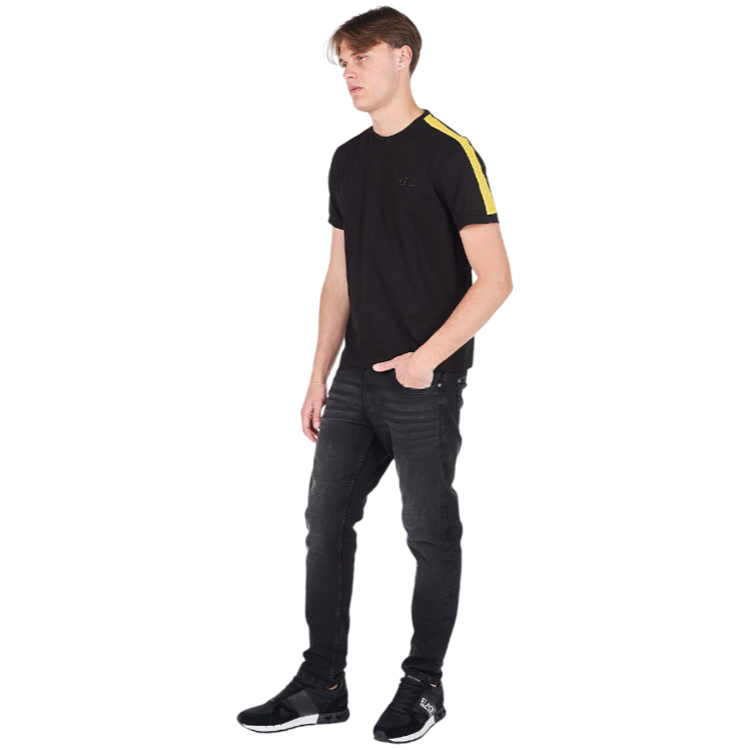 Tricou bărbătesc EA7 EMPORIO ARMANI T-Shirt M Negru photo 5