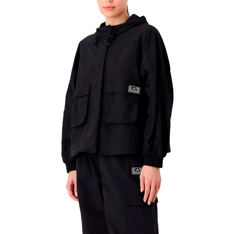 Jacheta EA7 EMPORIO ARMANI GIUBBOTTO XXS Negru Femei photo 5