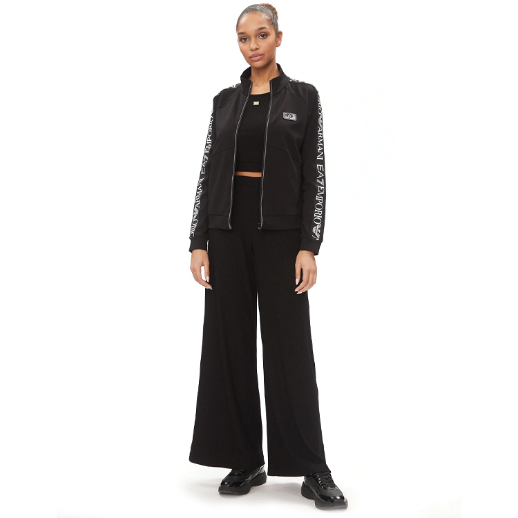 Hanorac EA7 EMPORIO ARMANI FELPA XXS Negru Femei photo 5