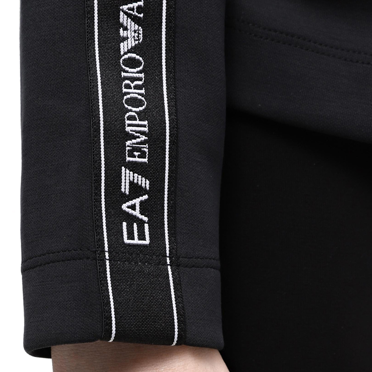 Hanorac EA7 EMPORIO ARMANI FELPA XXS Negru Femei photo 3