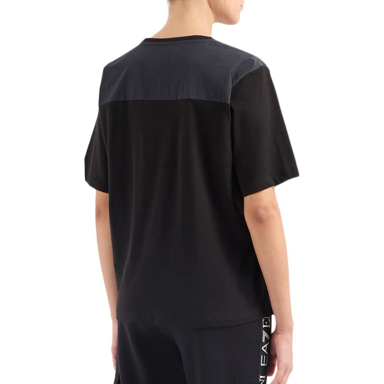 Tricou EA7 EMPORIO ARMANI T-SHIRT XXS Negru Femei photo 3