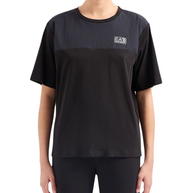Tricou EA7 EMPORIO ARMANI T-SHIRT XXS Negru Femei photo 4