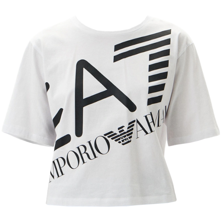 Футболка EA7 EMPORIO ARMANI T-SHIRT XXS Белый Женский photo 2