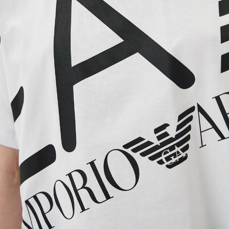 Футболка EA7 EMPORIO ARMANI T-SHIRT XXS Белый Женский photo 3