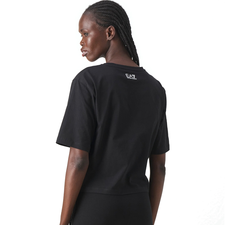 Tricou EA7 EMPORIO ARMANI T-SHIRT XS Negru Femei photo 4