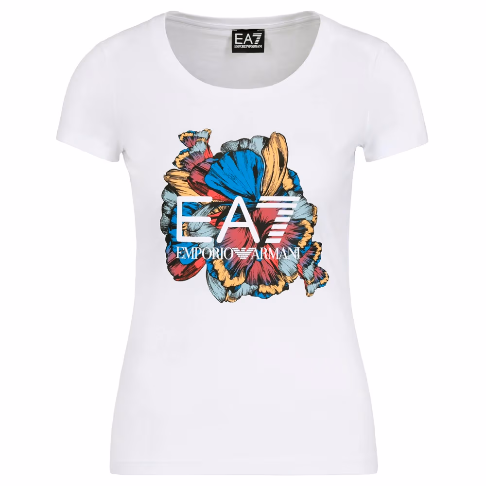  EA7 EMPORIO ARMANI JERSEY T-SHIRT 