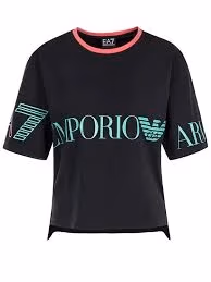  EA7 EMPORIO ARMANI JERSEY T-SHIRT 