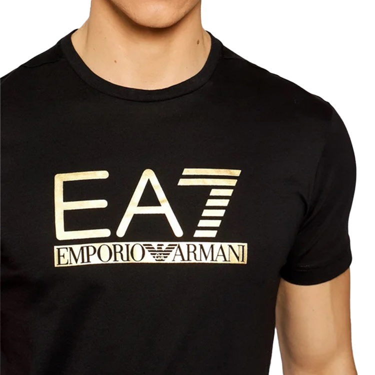 Tricou bărbătesc EA7 EMPORIO ARMANI T-SHIRT S Negru photo 3