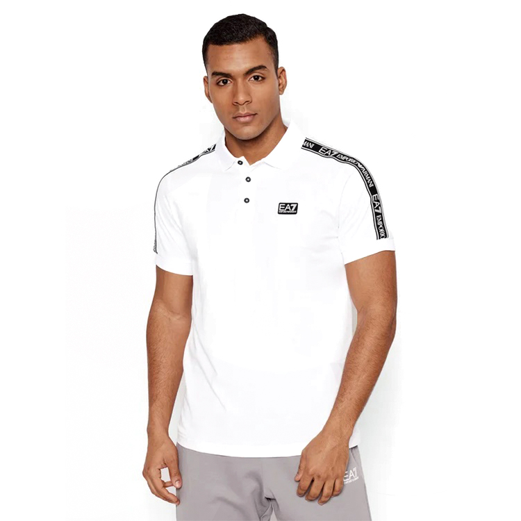 Мужские Поло EA7 EMPORIO ARMANI POLO M Белый photo 4