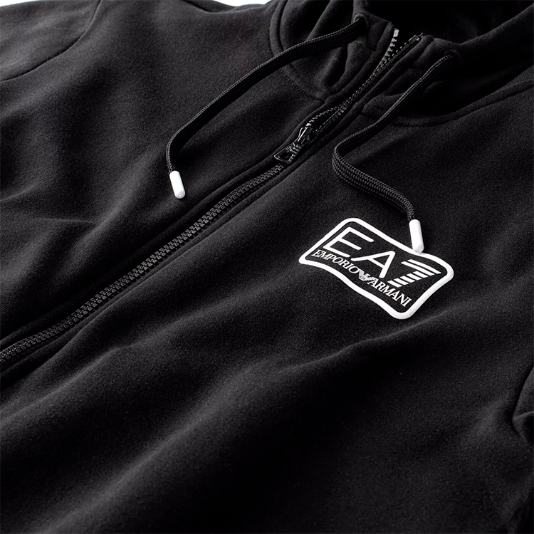 Hanorac pt bărbați EA7 EMPORIO ARMANI SWEATSHIRT EA7 M Negru photo 2