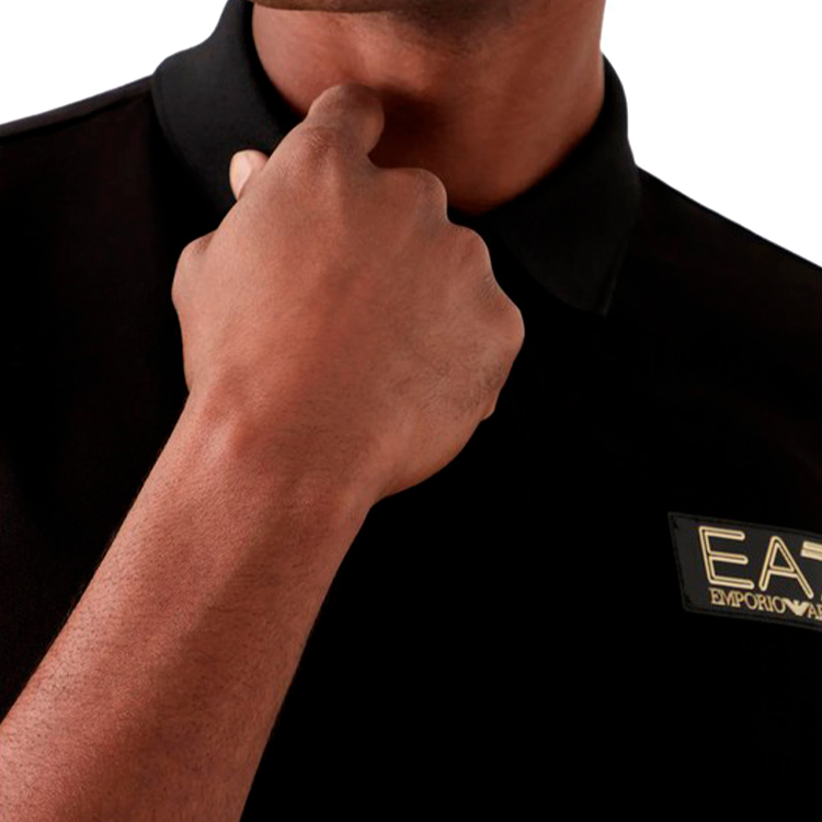 Мужские Поло EA7 EMPORIO ARMANI POLO SHIRT S Черный photo 4
