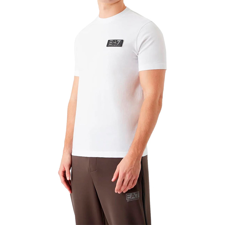 Tricou bărbătesc EA7 EMPORIO ARMANI T-SHIRT M Alb photo 2