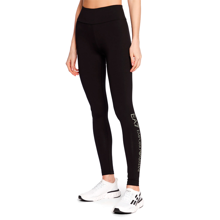 Легинсы EA7 EMPORIO ARMANI PANTALONI LEGGINS XS Черный Женский photo 2