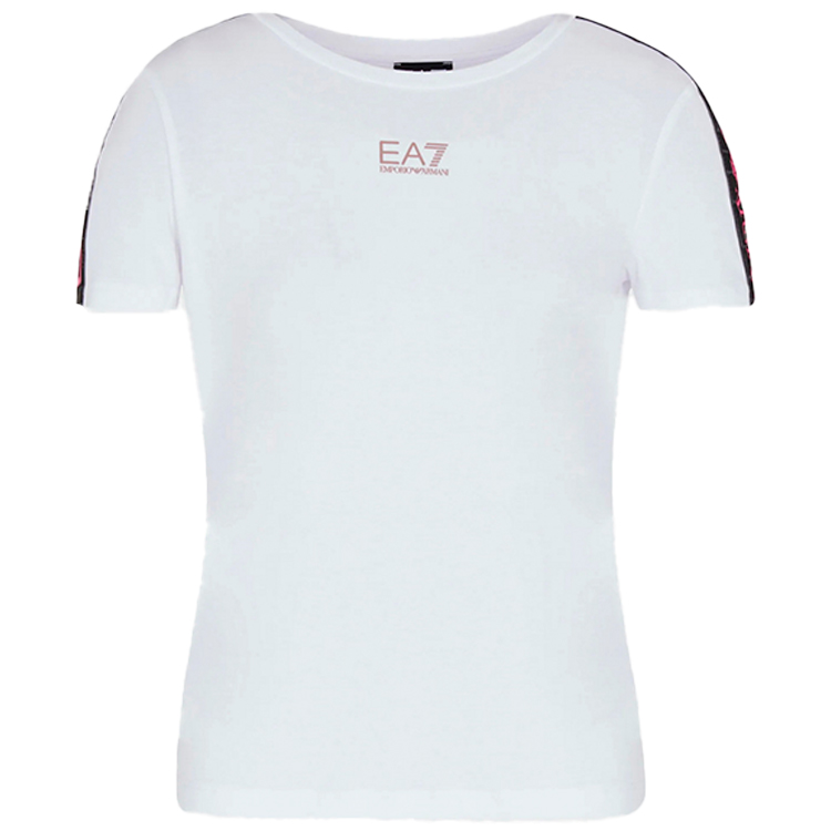 Tricou EA7 EMPORIO ARMANI T-SHIRT XS Alb Femei photo 2