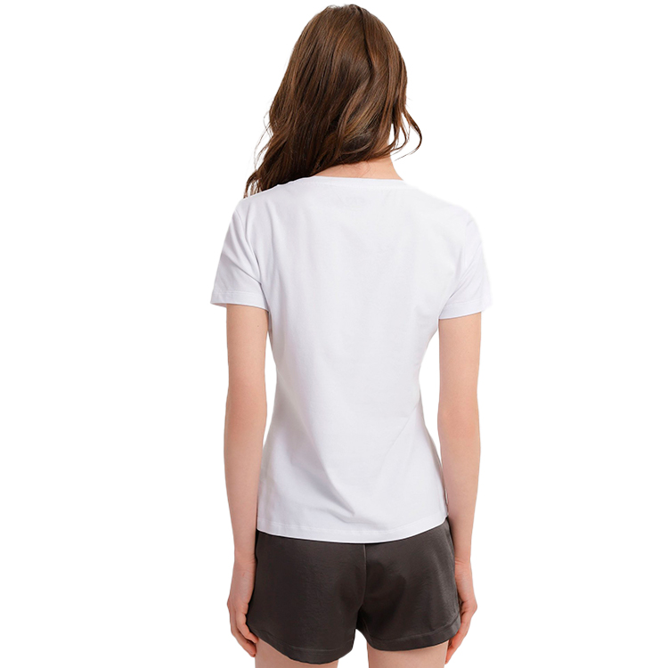 Tricou EA7 EMPORIO ARMANI T-SHIRT XS Alb Femei photo 2
