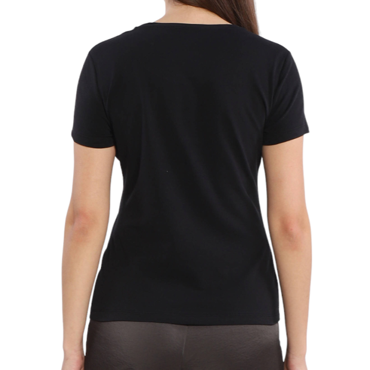 Tricou EA7 EMPORIO ARMANI T-SHIRT XS Negru Femei photo 3