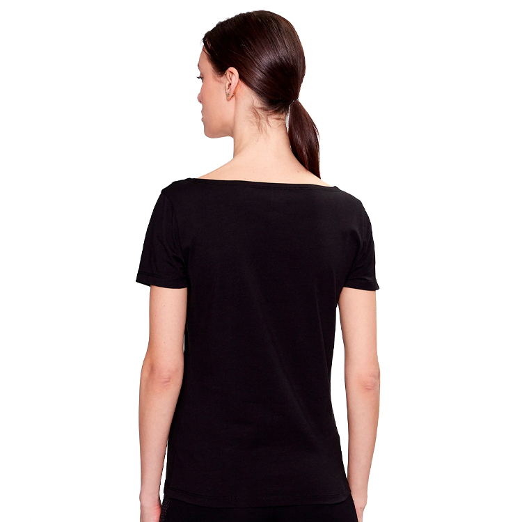 Tricou EA7 EMPORIO ARMANI T-SHIRT XS Negru Femei photo 3