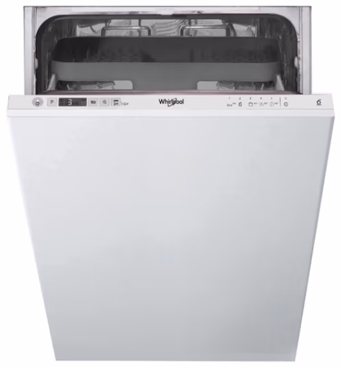 Посудомоечная машина встраиваемая Whirlpool WSIC3M17, 6программы, 44.8 см, A+, Белый 