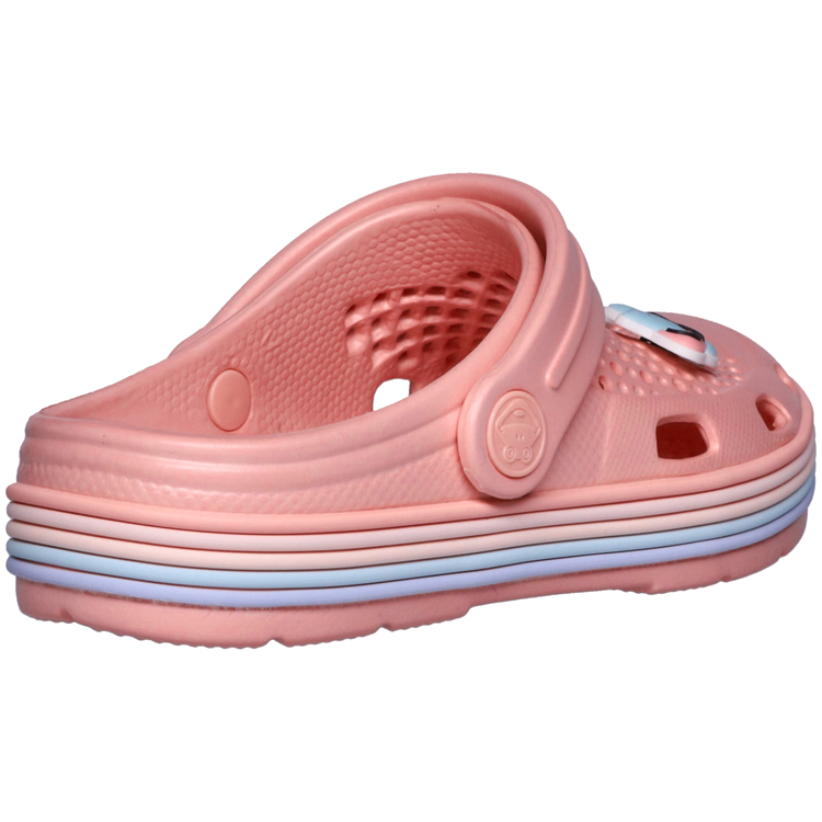 Slapi COQUI Clogs LINDO + Amulet / cm / Roz/Curcubeu photo 2