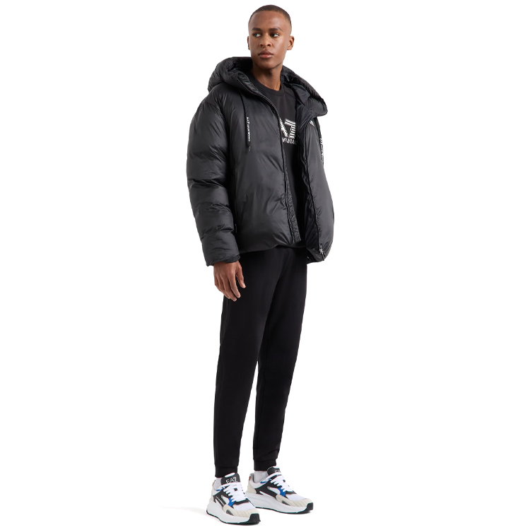 Geacă pt Barbati EA7 EMPORIO ARMANI BOMBER JACKET S Negru photo 2