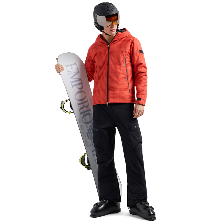 Брюки EA7 EMPORIO ARMANI TECHNICAL-FABRIC SKI TROUSERS XS Черный Мужской photo 3