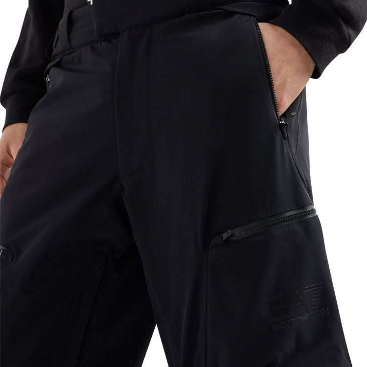 Брюки EA7 EMPORIO ARMANI TECHNICAL-FABRIC SKI TROUSERS XS Черный Мужской photo 4
