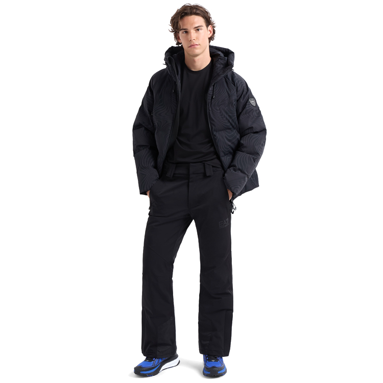 Брюки EA7 EMPORIO ARMANI TECHNICAL SKI TROUSERS IN TECHNICAL FABRIC XS Черный Мужской photo 4