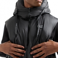 Vesta EA7 EMPORIO ARMANI REVERSIBLE VEST WITH HOOD thumbnav 5