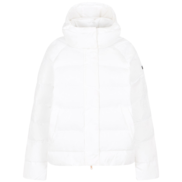 Scurta EA7 EMPORIO ARMANI BOMBER JACKET WITH HOOD XXS Alb Femei photo 3