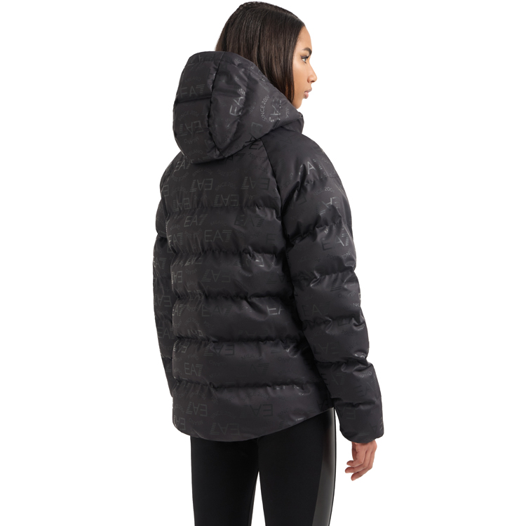 Scurta EA7 EMPORIO ARMANI BOMBER JACKET WITH HOOD XXS Negru Femei photo 3
