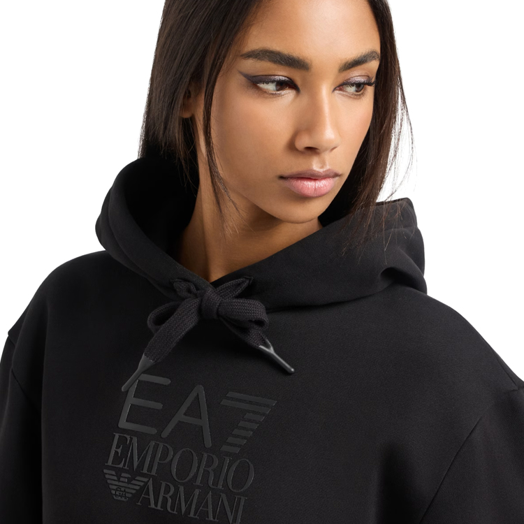 Hanorac EA7 EMPORIO ARMANI SWEATSHIRT XXS Negru Femei photo 2
