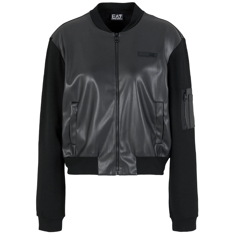 Hanorac EA7 EMPORIO ARMANI SWEATSHIRT XXS Negru Femei photo 5