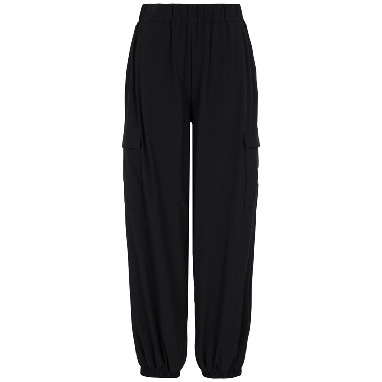 Брюки EA7 EMPORIO ARMANI TROUSER XXS Черный Женский photo 3