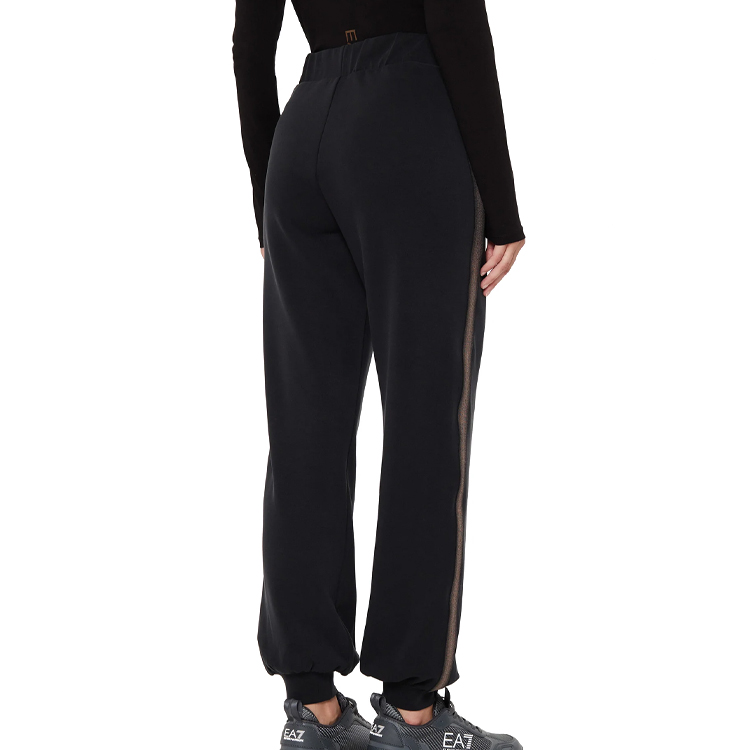 Брюки EA7 EMPORIO ARMANI TROUSER XXS Черный Женский photo 4