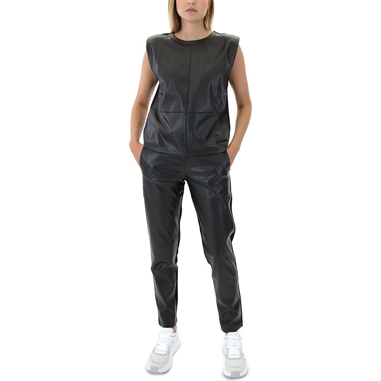 Pantaloni EA7 EMPORIO ARMANI TROUSER XXS Negru Femei photo 2