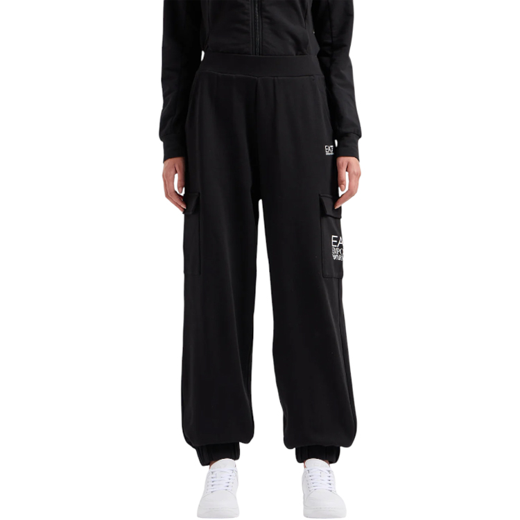 Брюки EA7 EMPORIO ARMANI TROUSER XXS Черный Женский photo 5