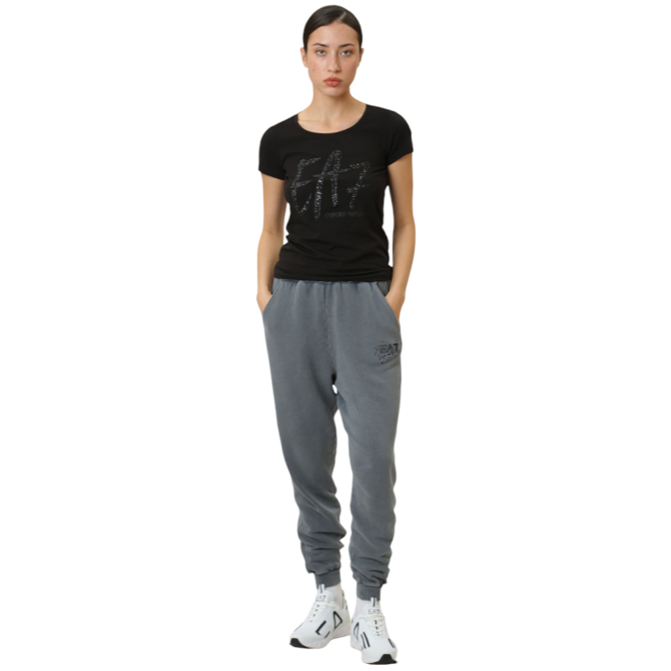 Tricou EA7 EMPORIO ARMANI T-Shirt  XXS Negru Femei photo 2