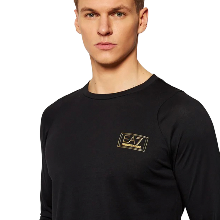 Tricou bărbătesc EA7 EMPORIO ARMANI T-SHIRT S Negru photo 4
