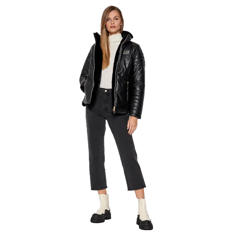 Куртка EA7 EMPORIO ARMANI GIUBBOTTO S Черный Женский photo 3
