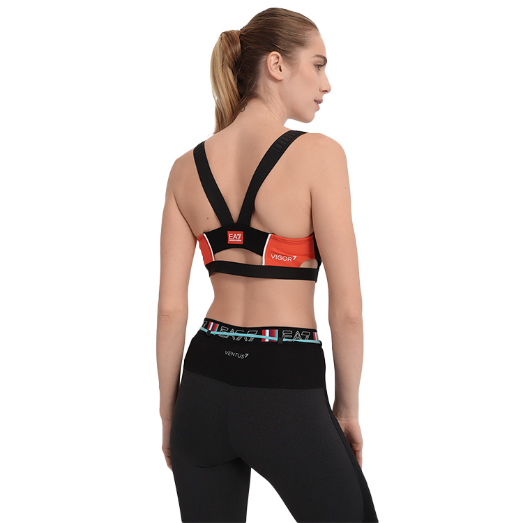 Bra sportive EA7 EMPORIO ARMANI TOP SPORTIVO M Negru Femei photo 3