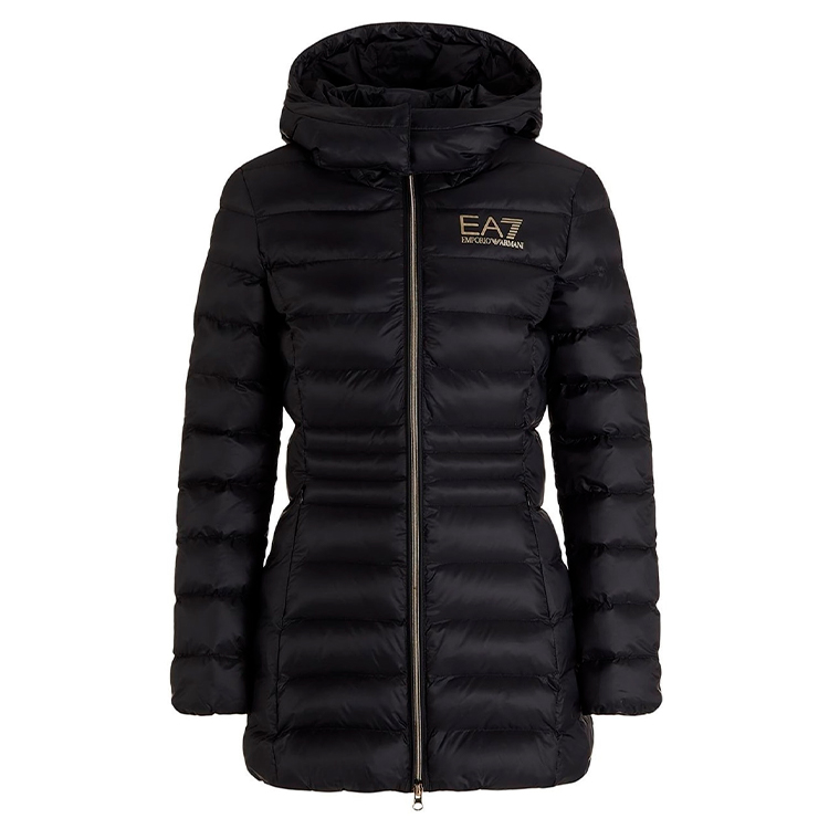 Куртка EA7 EMPORIO ARMANI CABAN COAT XS Черный Женский photo 2