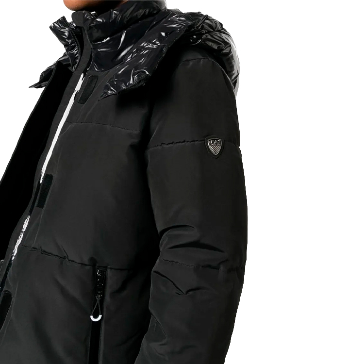 Куртка EA7 EMPORIO ARMANI CABAN COAT XS Черный Женский photo 2