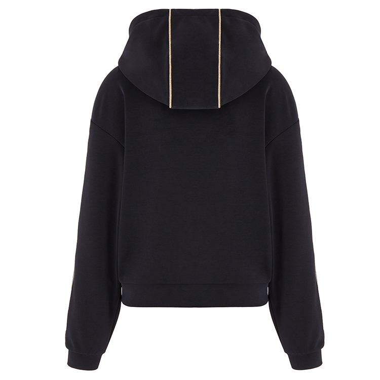 Hanorac EA7 EMPORIO ARMANI SWEATSHIRT XS Negru Femei photo 2