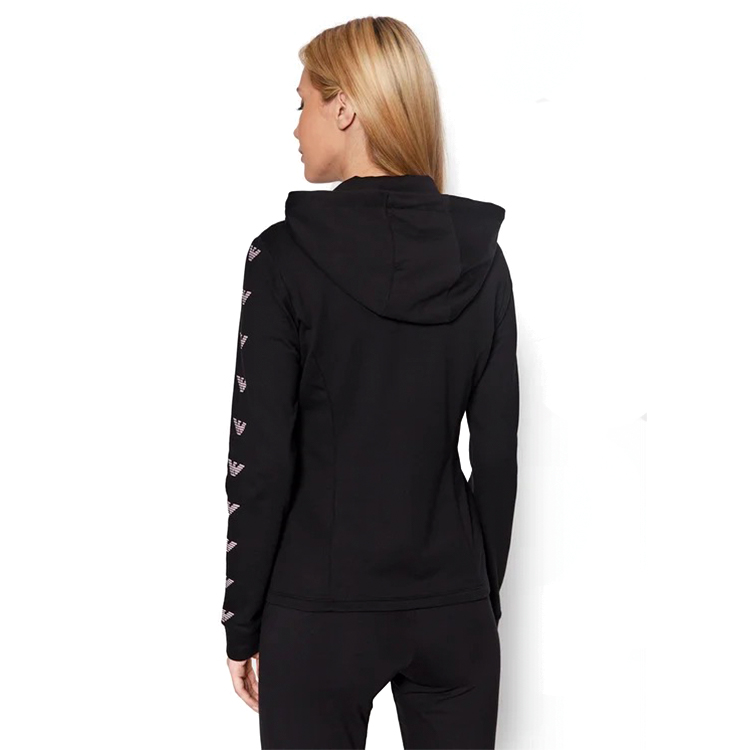Hanorac EA7 EMPORIO ARMANI SWEATSHIRT W XS Negru Femei photo 4