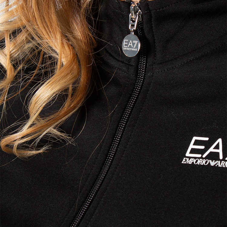 Hanorac EA7 EMPORIO ARMANI SWEATSHIRT W XS Negru Femei photo 6