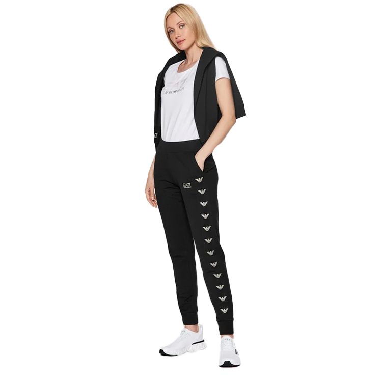 Pantaloni EA7 EMPORIO ARMANI TROUSER XS Negru Femei photo 2